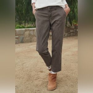 Frank & Eileen - Wicklow Italian Chino in Chocolate, Size 6